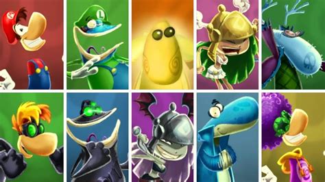 all characters in rayman legends